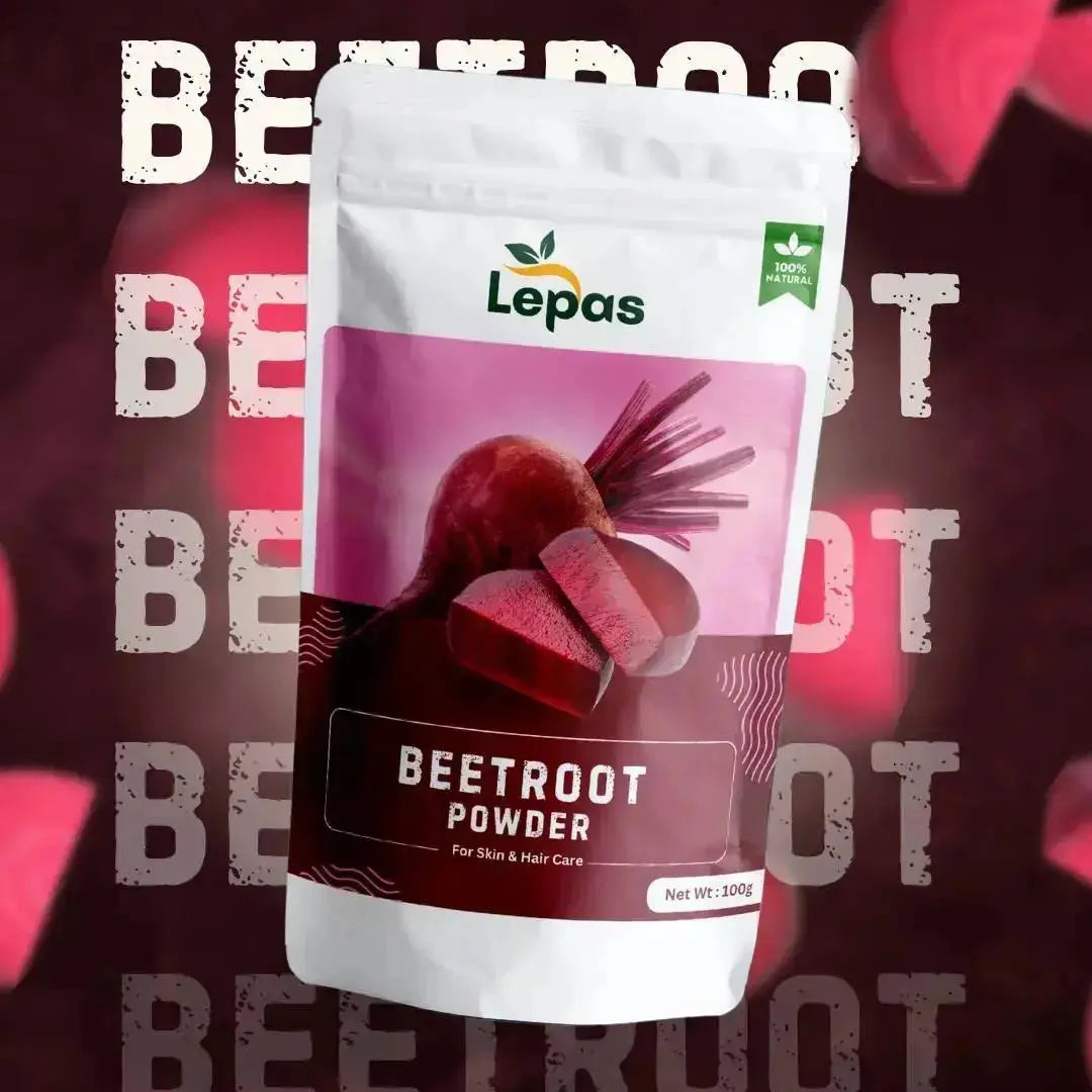 Beetroot Powder Face pack for skin and hair