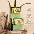 Aloe Vera Gel | Pure Hydrating and Soothing | 220g Jar Lepas