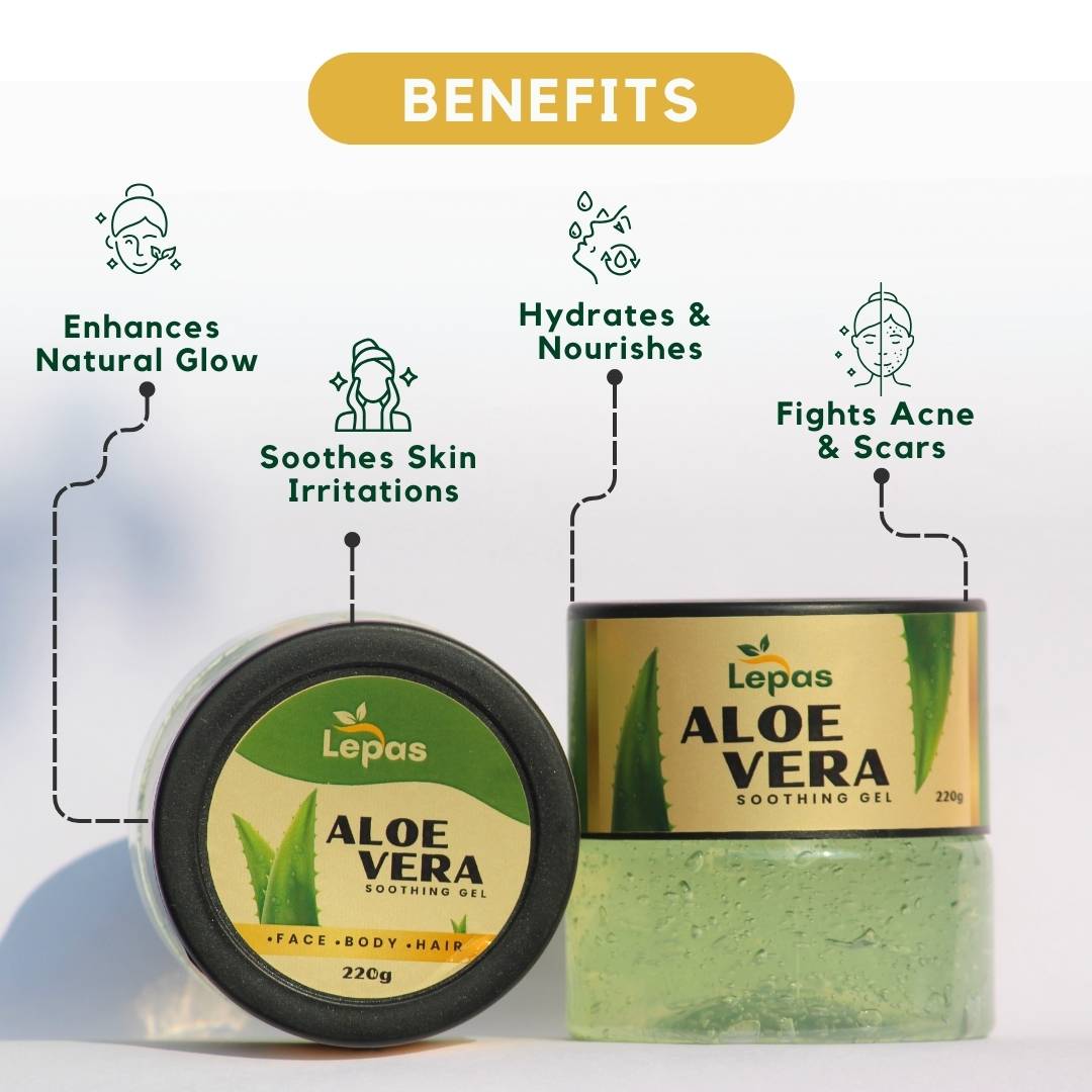Aloe Vera Soothing Gel 220g Lepas