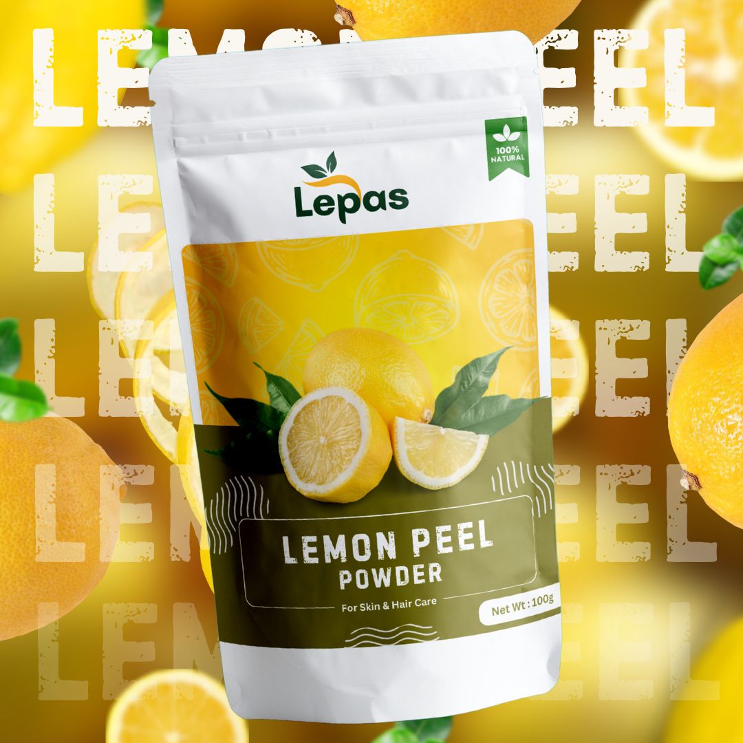 Lemon Peel Powder Face Pack | Deep Cleansing, Glowing skin| 100g