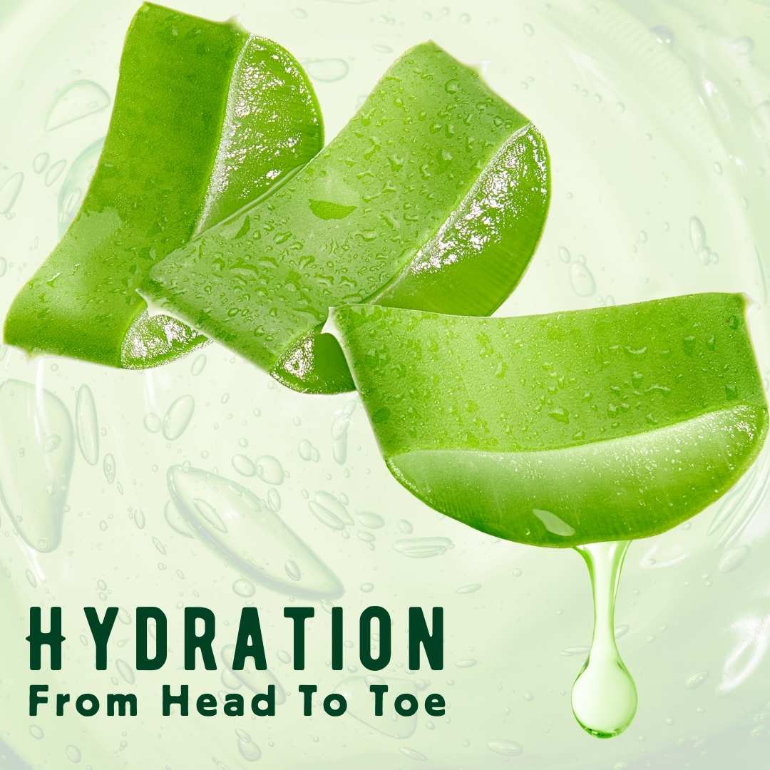 Aloe Vera Gel | Pure Hydrating and Soothing | 220g Jar Lepas