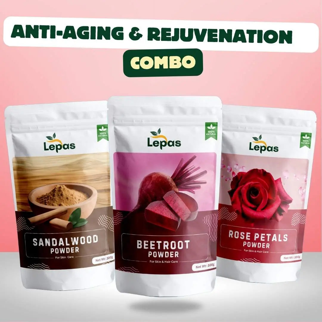 Anti-Aging & Rejuvenation Combo | 100g Each Lepas