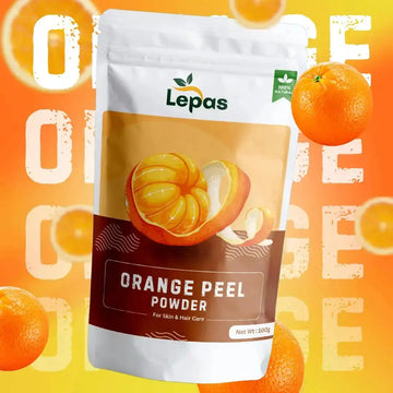 Orange Peel Powder Face Pack, Front Side
